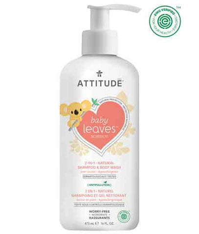 Baby Leaves 2-in-1 Shampoo and Body Wash - Pear Nectar