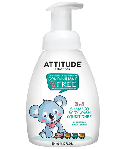 Little Ones 3 in 1 Shampoo, Body Wash & Conditioner - Pear Nectar