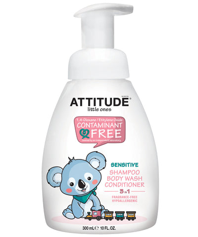 Little Ones 3 in 1 Shampoo, Body Wash & Conditioner