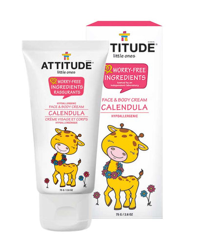 Little Ones Face And Body Cream - Calendula