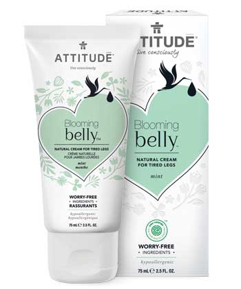 Blooming Belly Natural Cream for Tired Legs - Mint